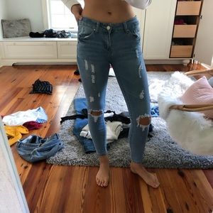 Forever 21 denim skinny jeans